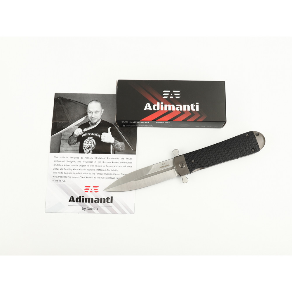 Нож Adimanti Samson by Ganzo (Brutalica design), Samson-BK