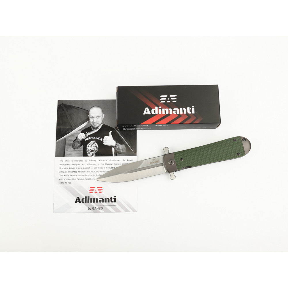 Нож Adimanti Samson by Ganzo (Brutalica design), Samson-GR