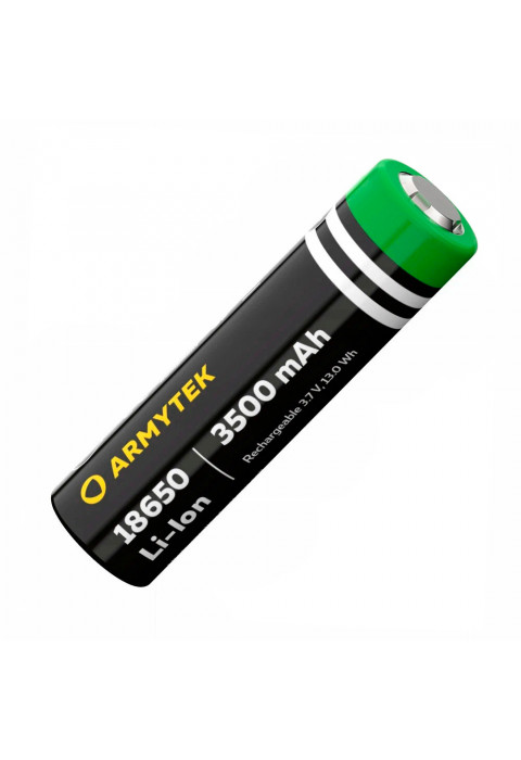 Аккумулятор Armytek 18650 Li-Ion 3500 mAh (незащищенный)