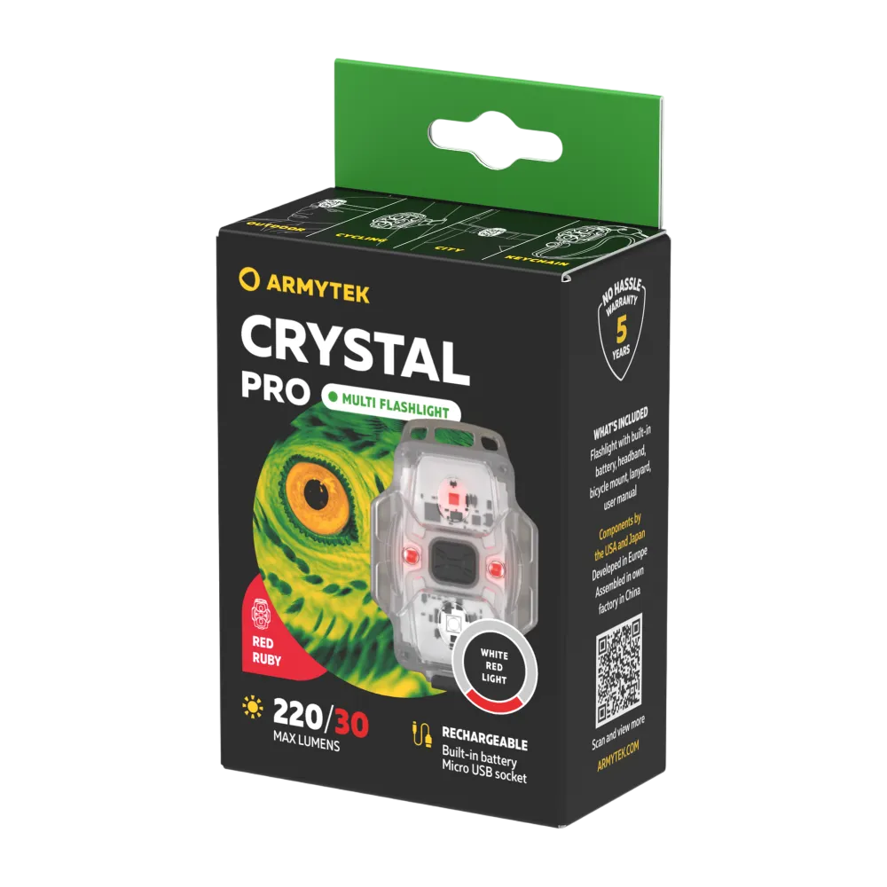 Фонарь Armytek Crystal Pro Yellow