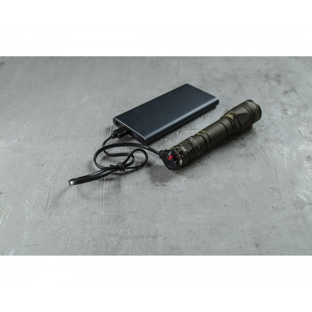 Тактический фонарь Armytek Dobermann Pro Magnet USB Olive