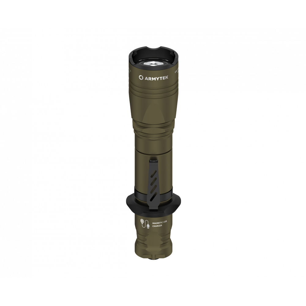 Тактический фонарь Armytek Dobermann Pro Magnet USB Olive