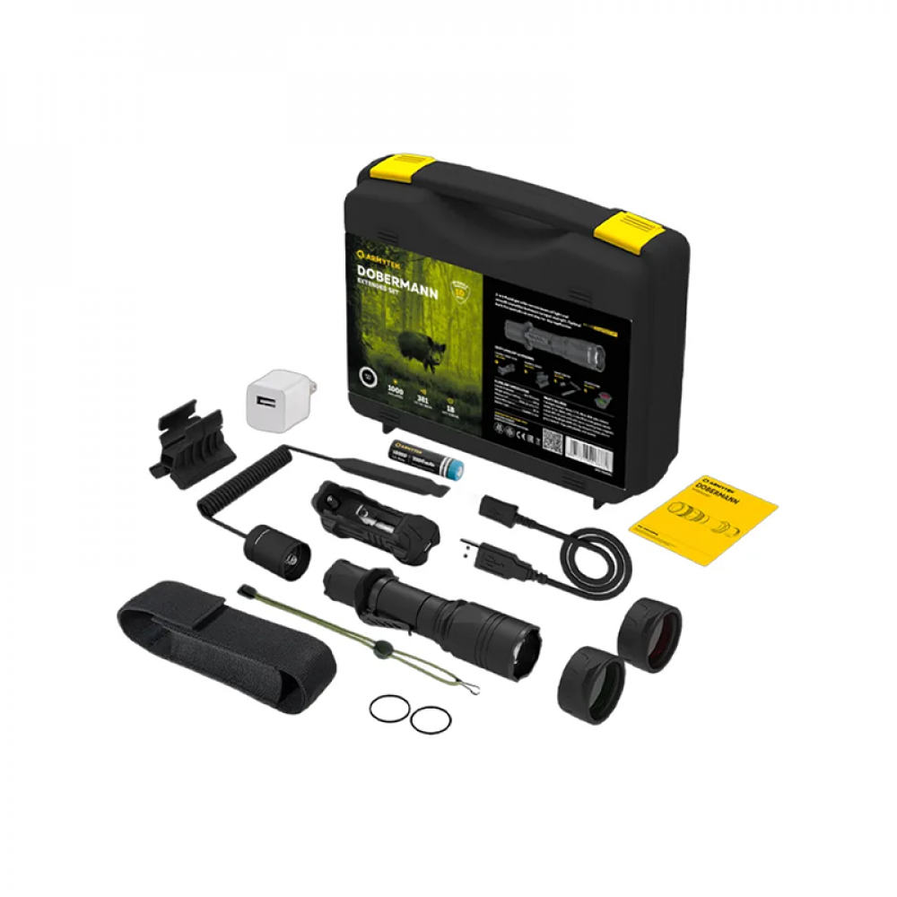 Фонарь Armytek Dobermann Extended Set Warm