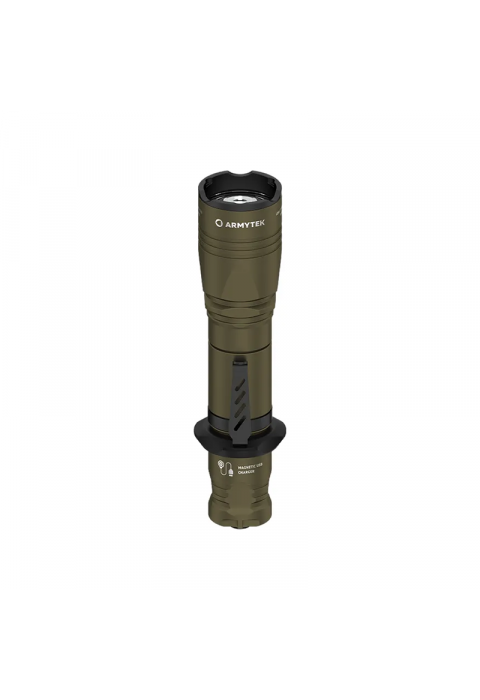 Фонарь Armytek Dobermann Pro Magnet USB Olive (теплый свет)