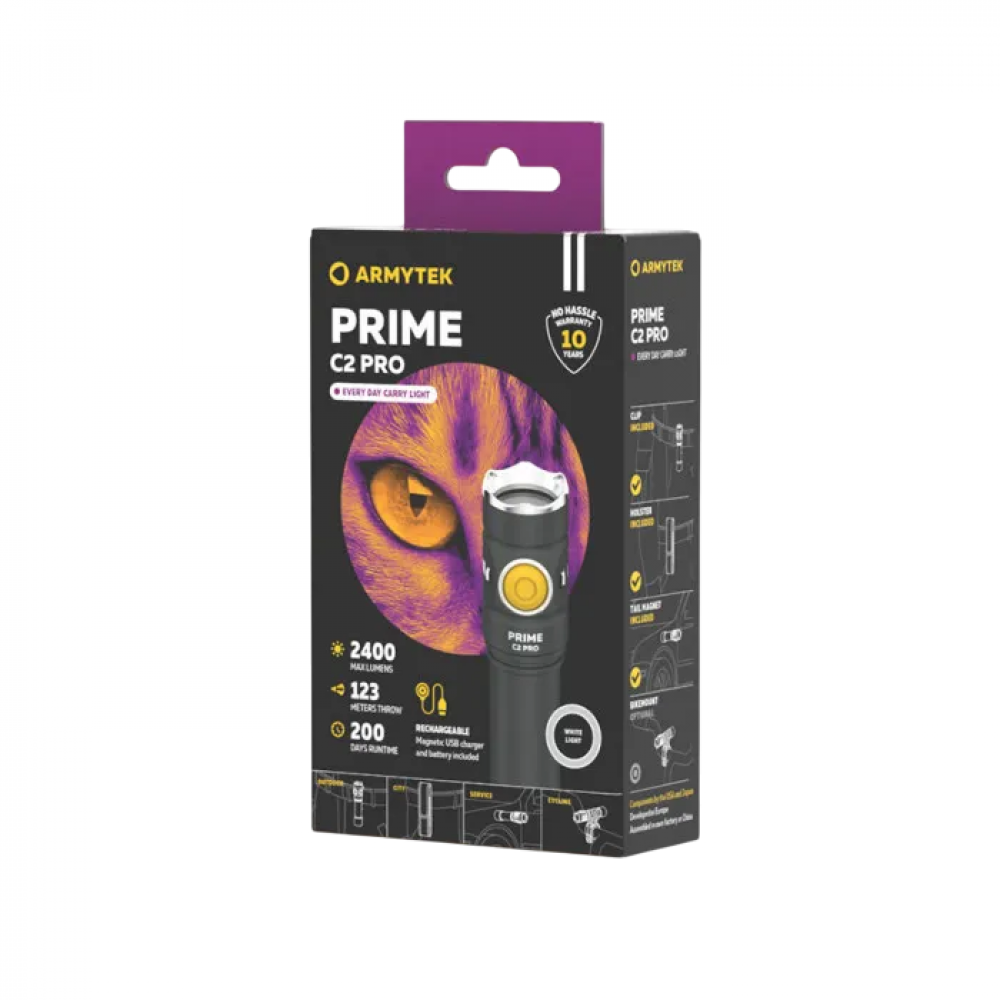 Фонарь Armytek Prime C2 Pro Magnet USB