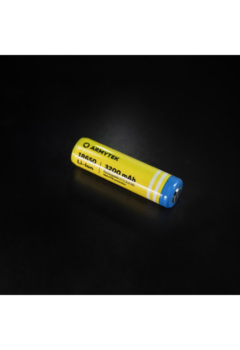 Аккумулятор Armytek 18650 Li-Ion with PCB 3200 mAh (защищенный)