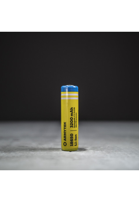 Аккумулятор Armytek 18650 Li-Ion with PCB 3200 mAh (защищенный)