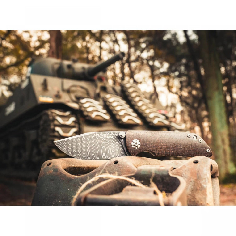 Boker M4 Sherman-Damast - нож складной 110662DAM