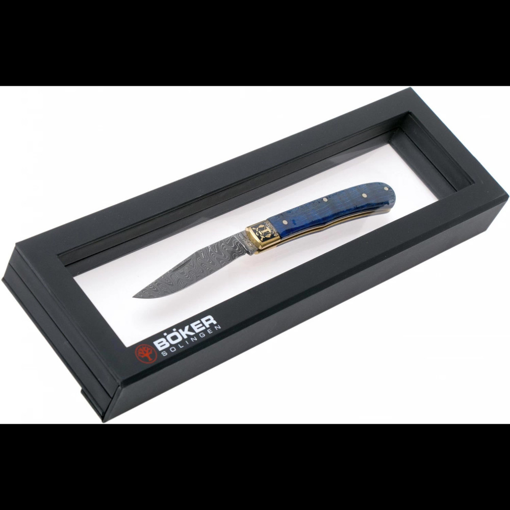 Boker Damast Jahresmesser 2021 - нож складной 1132021DAM