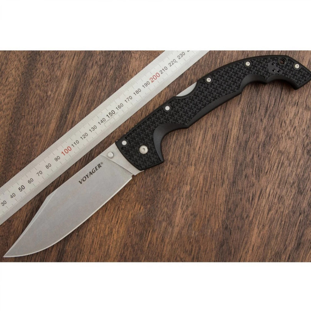 Нож Cold Steel 29AXC Voyager Clip 5 Plain Edge