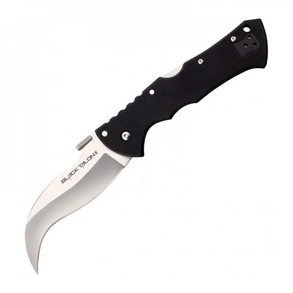 Нож COLS STEEL BLACK TALON II PLAIN EDGE CS_22B