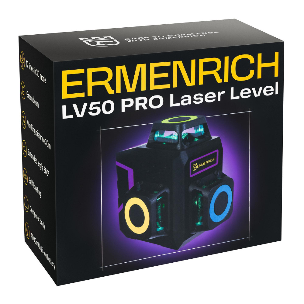 Лазерный уровень Ermenrich PRO LV50