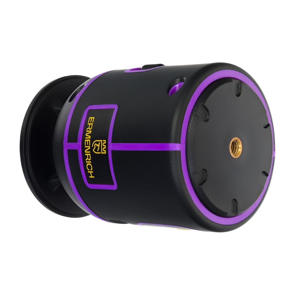 Лазерный уровень Ermenrich PLUS LN20, фиолетовый