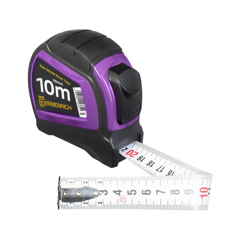 Рулетка Ermenrich Reel SQ100, фиолетовый