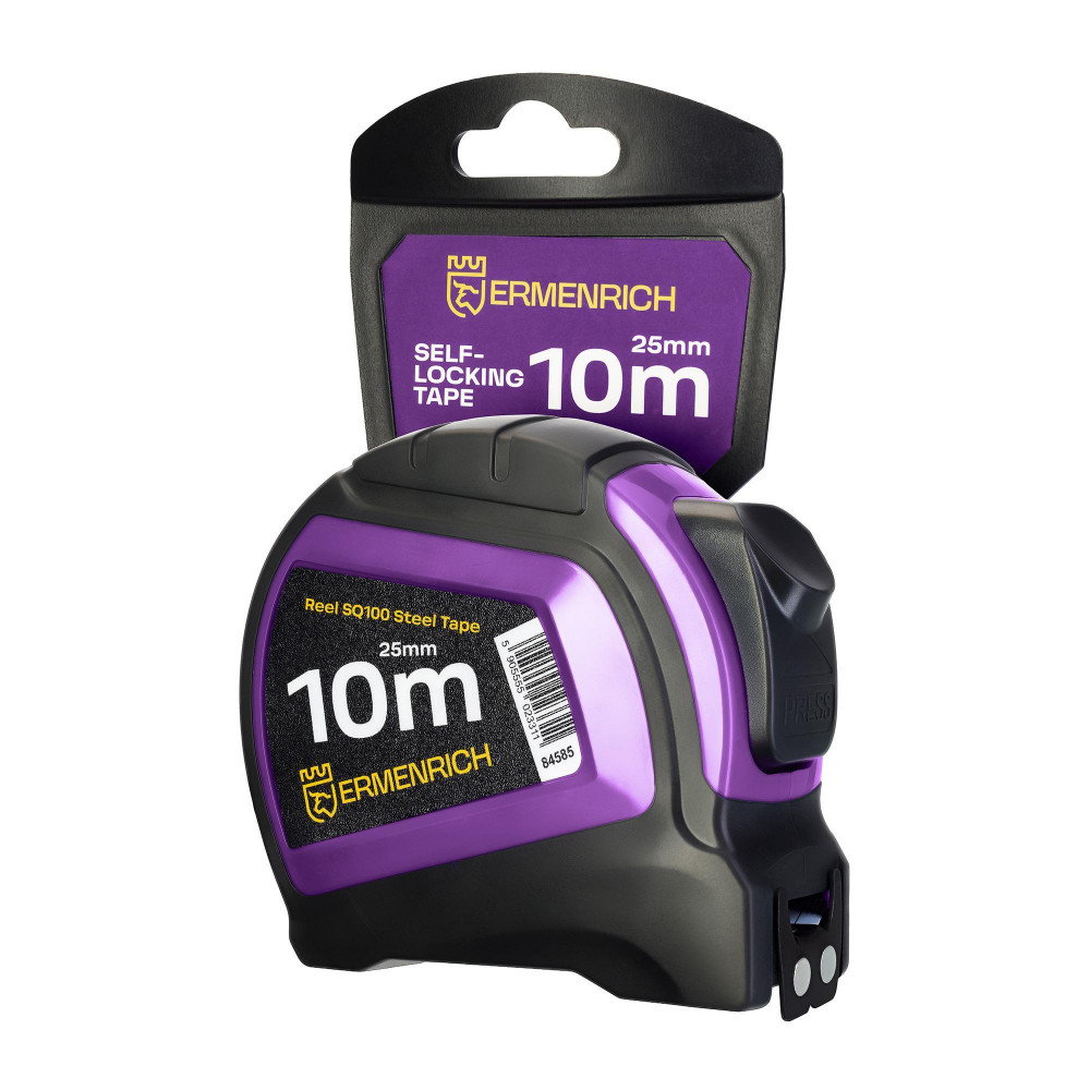 Рулетка Ermenrich Reel SQ100, фиолетовый