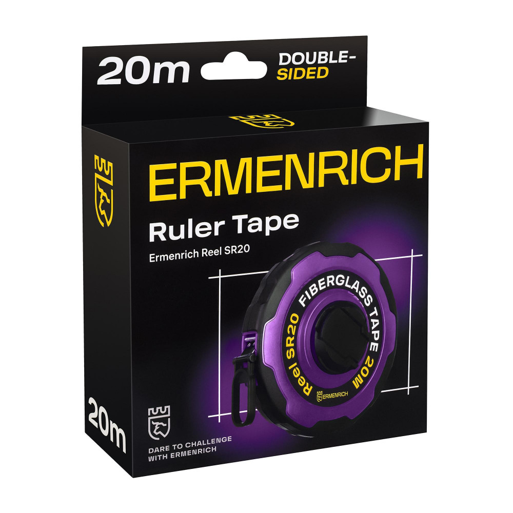 Рулетка Ermenrich Reel SR20, фиолетовый