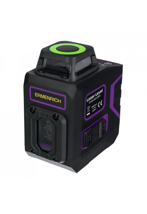 Лазерный уровень Ermenrich PLUS LN30, фиолетовый