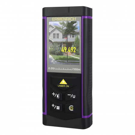 Лазерная рулетка Ermenrich PRO LR100, с камерой