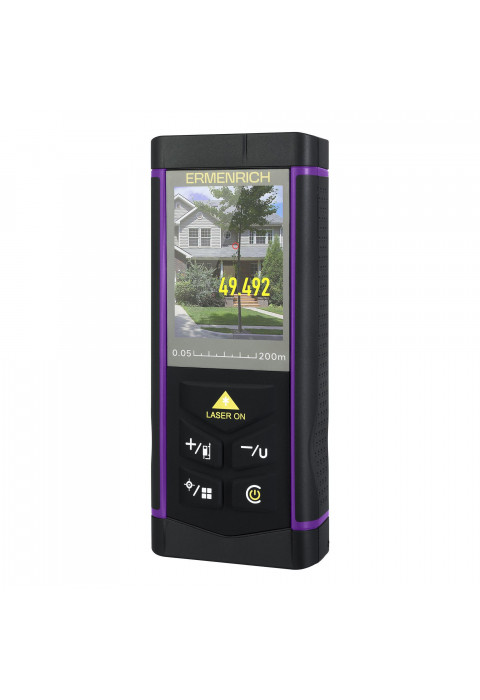 Лазерная рулетка Ermenrich PRO LR200, с камерой