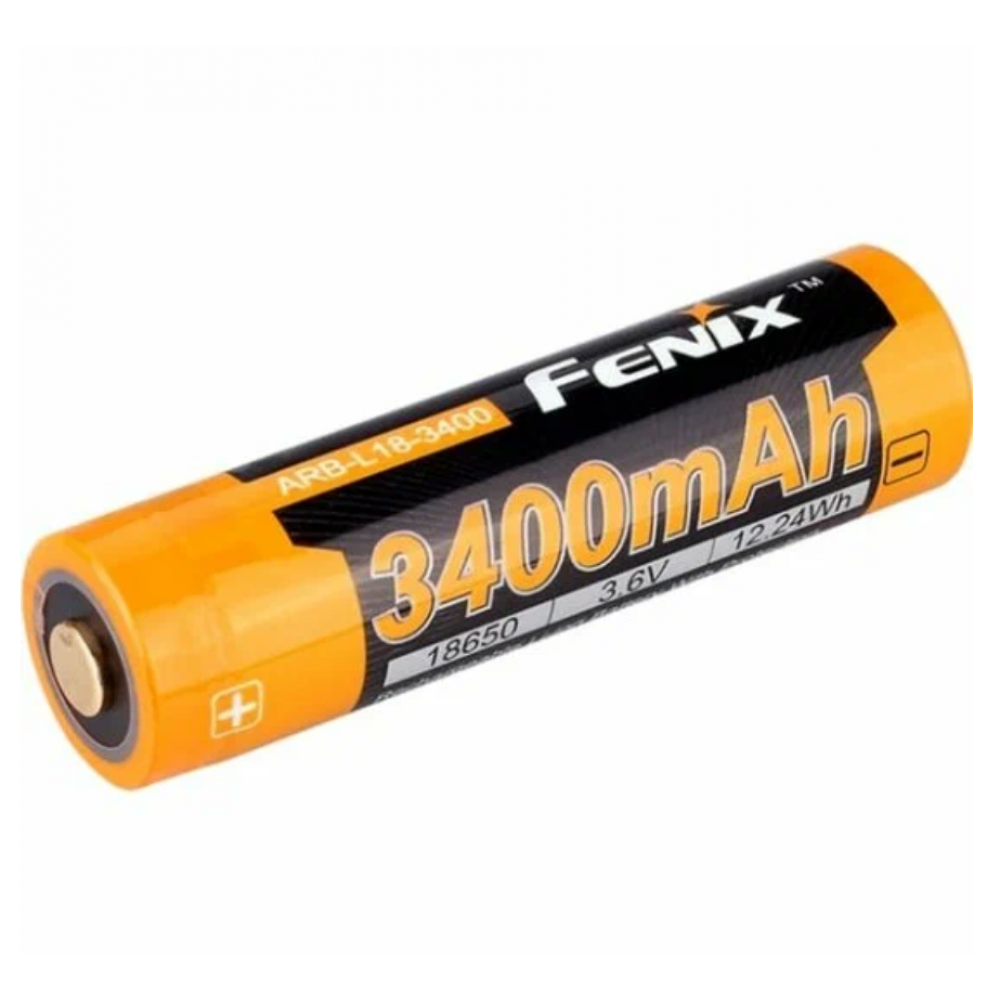 Аккумулятор 18650 Fenix ARB-L18 (3400mAh), ARB-L18-3400