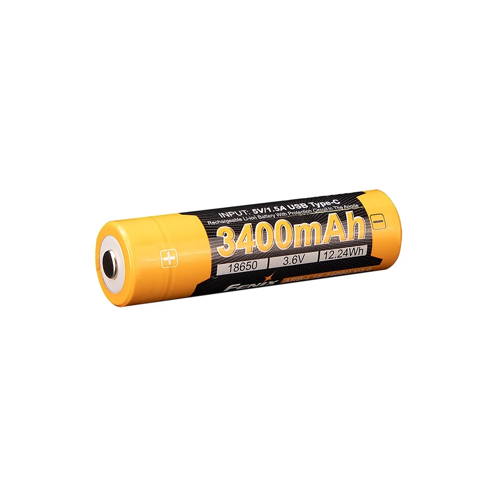 Аккумулятор 18650 Fenix ARB-L18-3400U V3.0 с разъемом для USB