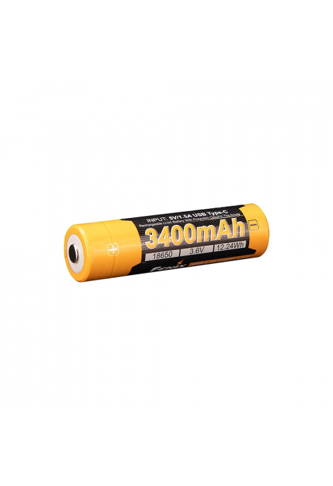 Аккумулятор 18650 Fenix ARB-L18-3400U mAh Li-Ion USB Charge