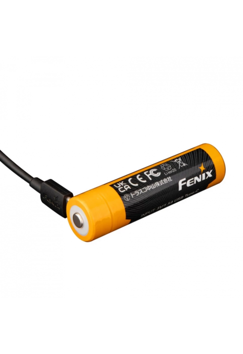 Аккумулятор 18650 Fenix ARB-L18-4000U с разъемом для USB