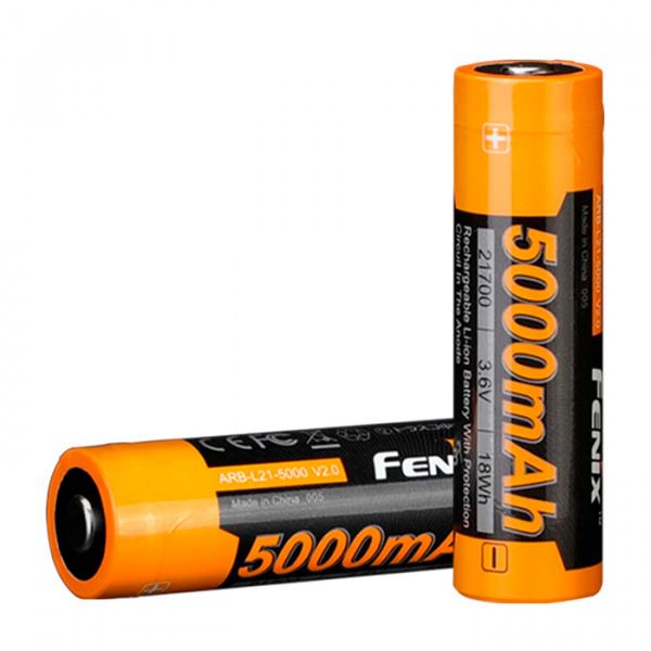 Аккумулятор Fenix ARB-L21-5000 v2.0 21700 LI-Ion 5000 mAh, ARB-L21-5000V20
