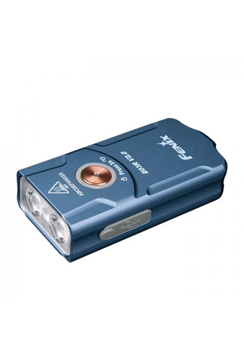 Фонарь-брелок Fenix E03R EDC V2.0 Blue