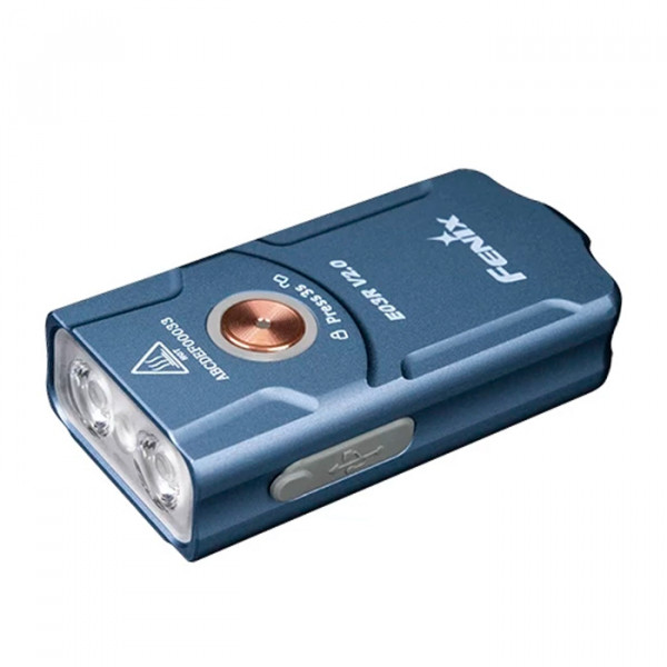 Фонарь-брелок Fenix E03R EDC V2.0 Blue