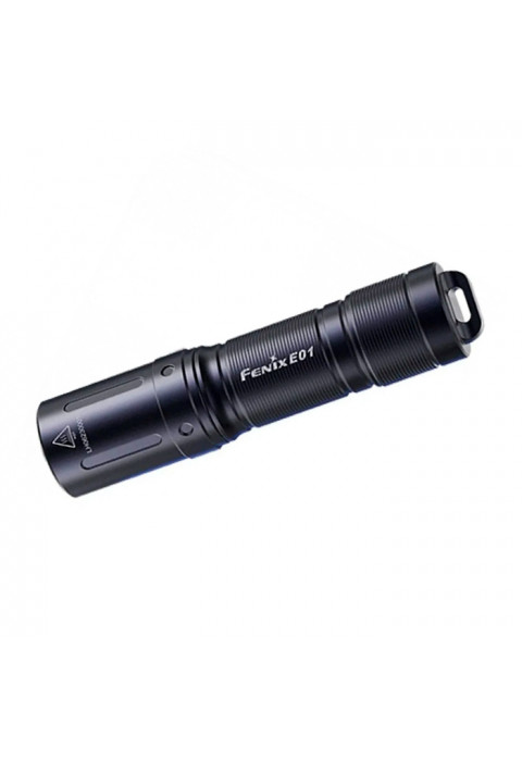 Фонарь Fenix E01V20BLK черный