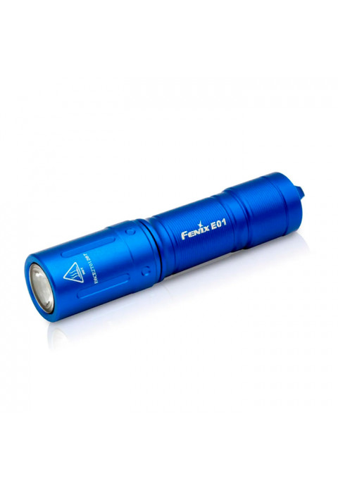 Фонарь Fenix E01V20BL синий