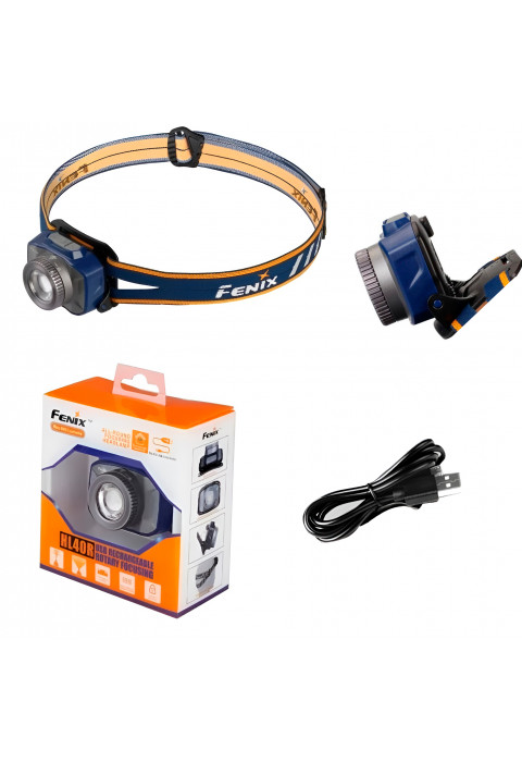 Налобный фонарь Fenix HL40RGY XP-LHIV2 LED серый
