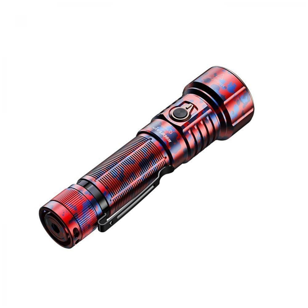 Фонарь Fenix LD36R красный камуфляж RGB с диффузором