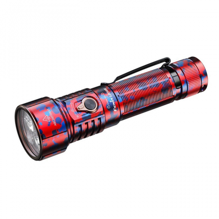 Фонарь Fenix LD36R красный камуфляж RGB с диффузором