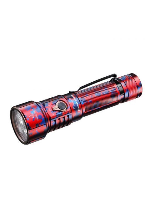 Фонарь Fenix LD36R красный камуфляж RGB с диффузором