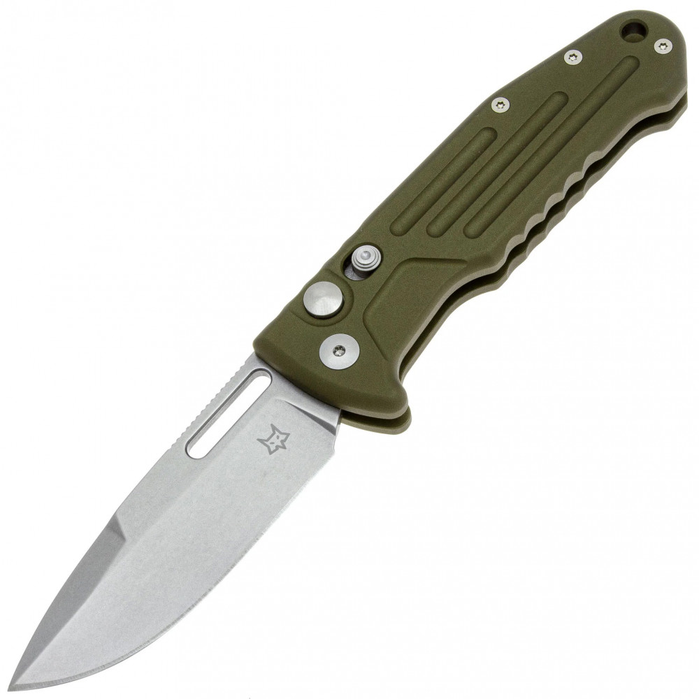 FOX KNIVES OD SMARTY AUTO TACTICAL SPEAR - нож автоматический FX-503SP OD