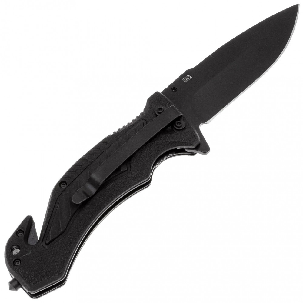 Нож Ganzo G628-GR черно-фисташковый