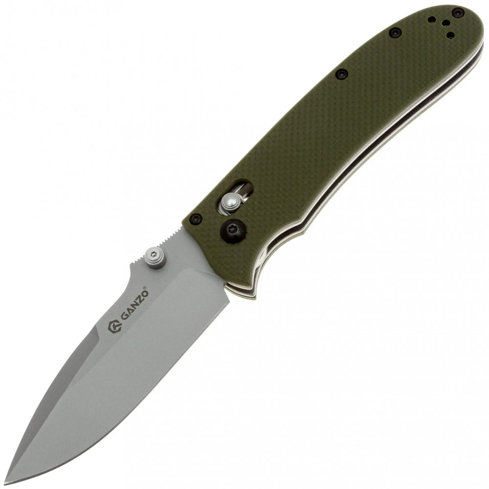 Нож Ganzo G704 зеленый, G704-GR