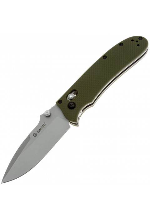 Нож Ganzo G704 зеленый, G704-GR