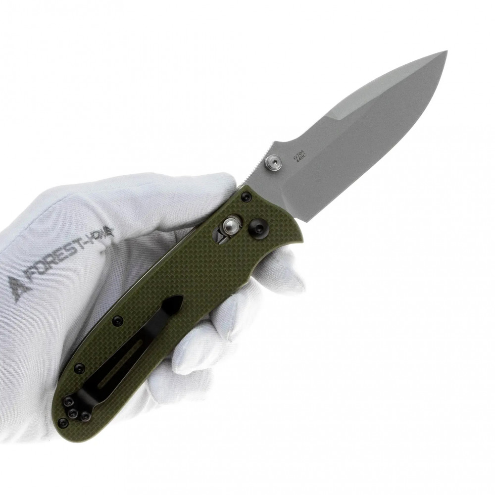 Нож Ganzo G704 зеленый, G704-GR