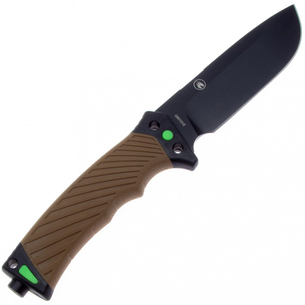 Нож Ganzo G8012V2-BK с паракордом