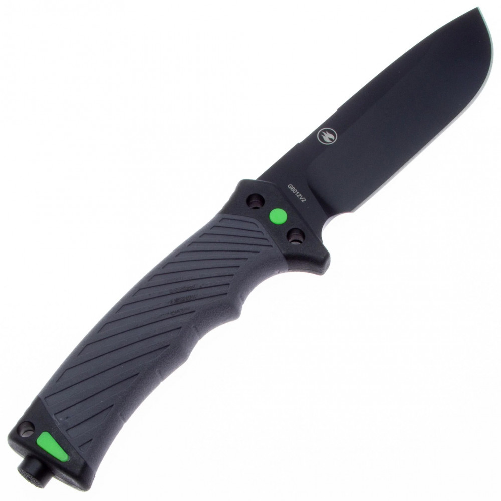 Нож Ganzo G8012V2-BK с паракордом