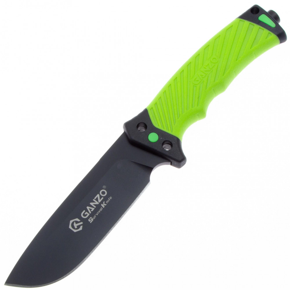 Нож Ganzo G8012V2-BK с паракордом