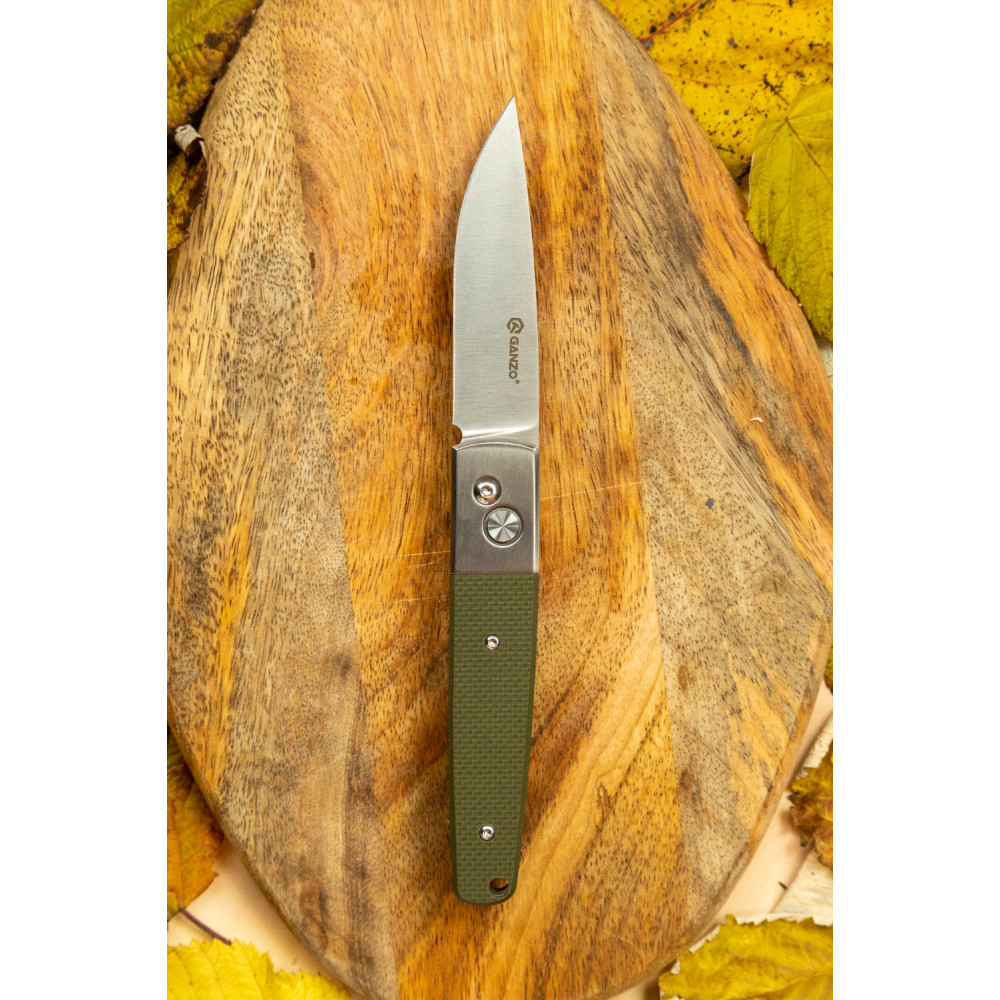 Нож Ganzo G7211 зеленый, G7211-GR