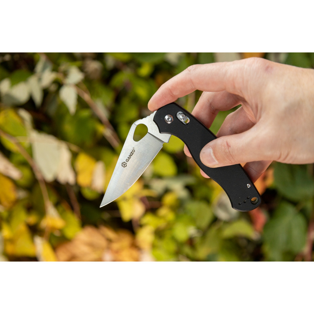Нож Ganzo G729 черный, G729-BK