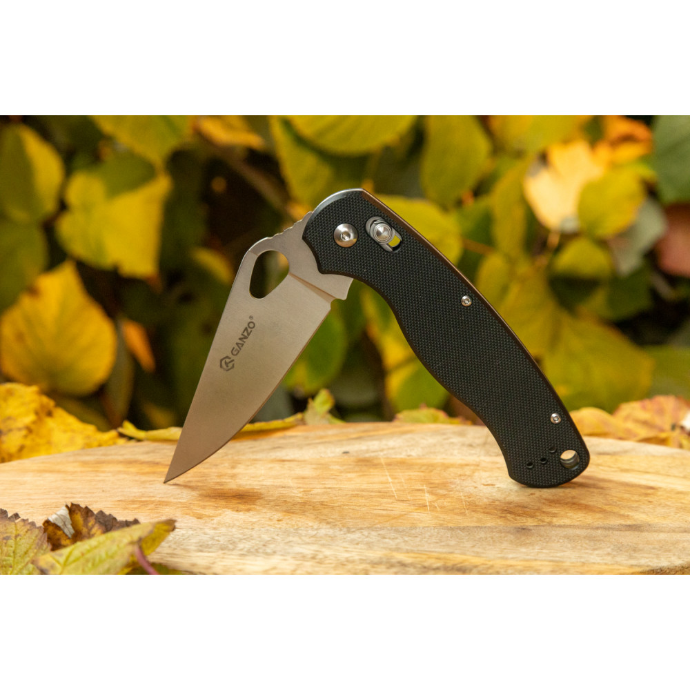 Нож Ganzo G729 черный, G729-BK