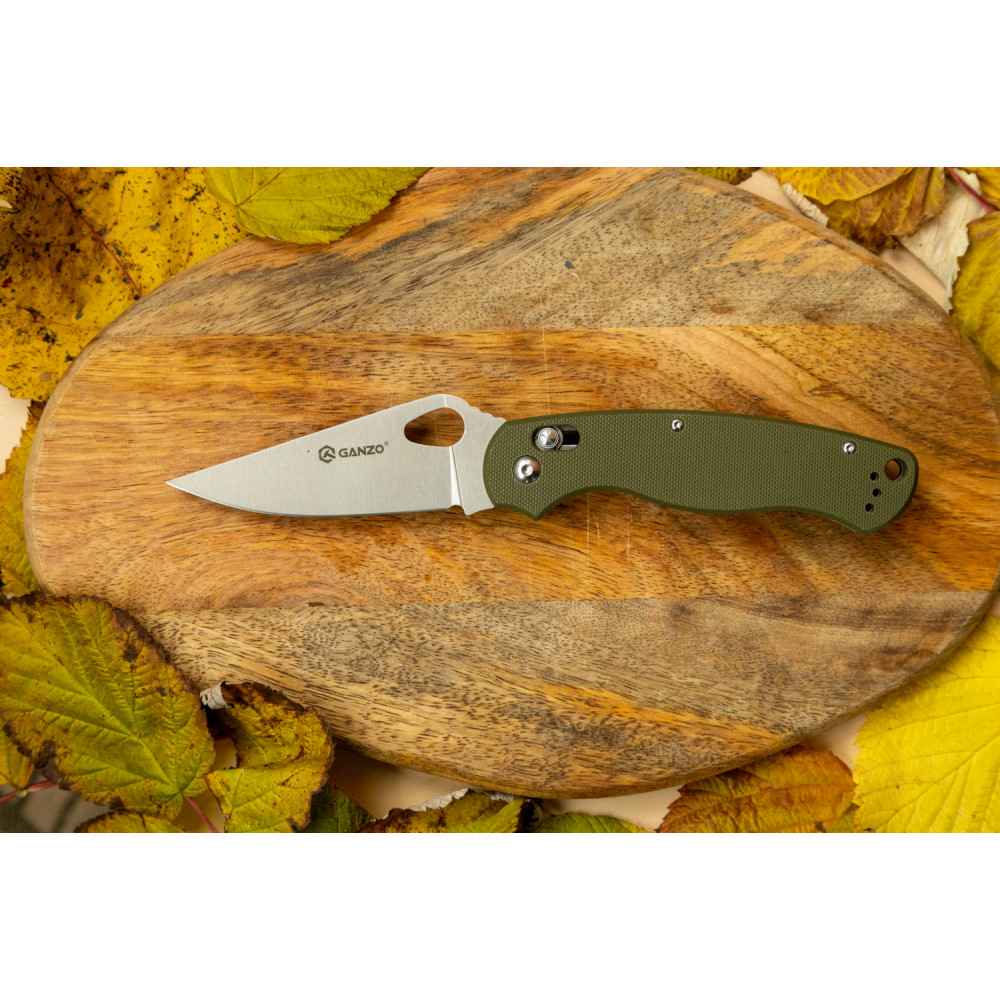 Нож Ganzo G729 зеленый, G729-GR