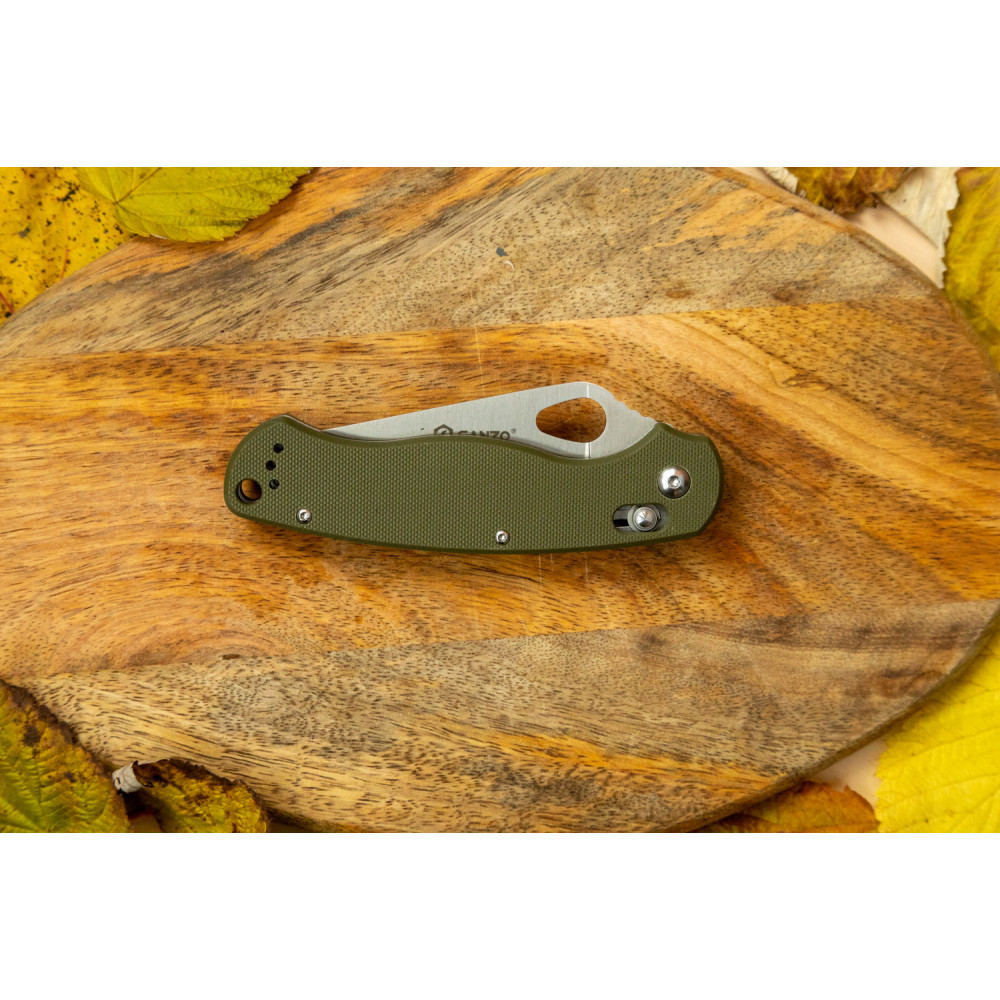Нож Ganzo G729 зеленый, G729-GR