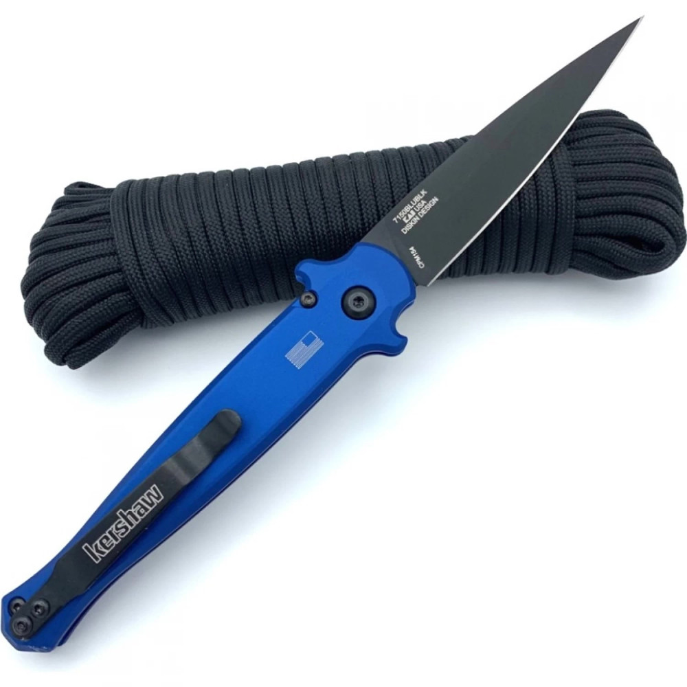 Kershaw launch 8 - нож автоматический 7150TEALBLK